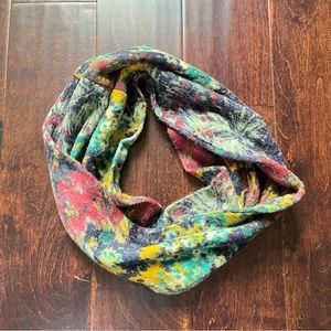 Madison 88 Floral Infinity Scarf